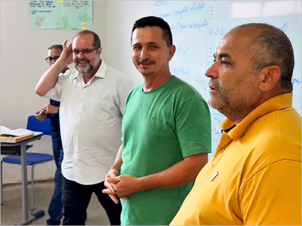 Visitas às Unidades Escolares: estamos
juntos!