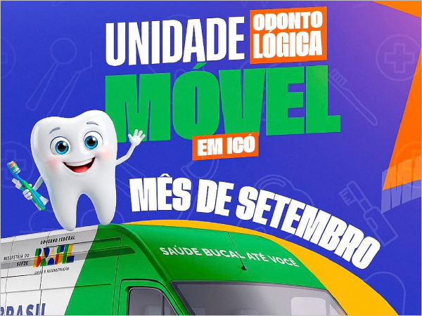 Mais saúde bucal chegando até você!